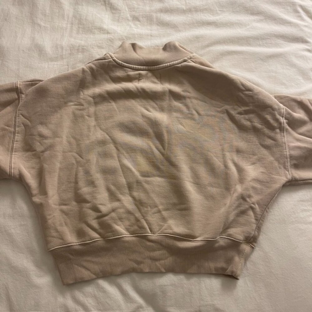 Aritzia Wilfred Free 1/2 Zip Sweatshirt - Picture 3 of 3